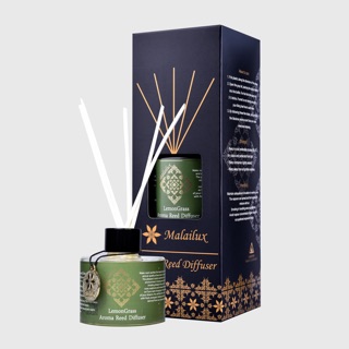 MALAILUX - มาลัยลักษณ์ ก้านไม้หอมอโรม่ากลิ่นตะไคร้ Lemon Grass 100ml