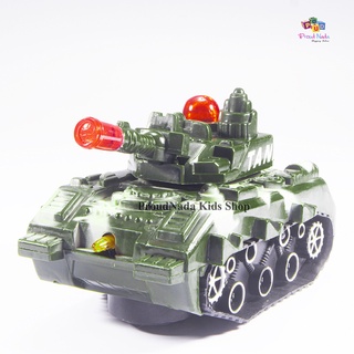 ProudNada Toys ของเล่นเด็ก รถถัง รถชนถอย DONG XING TANK COMBAT NO.710