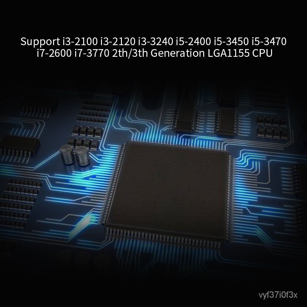 B75M เมนบอร์ดสนับสนุน I3-2100 I3-2120 I3-3240 I5-2400 I5-3450 I5-3470 I7-2600 I7-3770 2/3th Generation LGA1155 CPU fLF8 #8