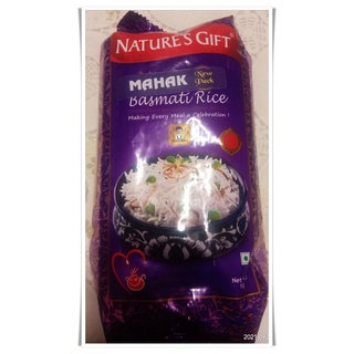ราคาข้าวบาสมาตี Mahak (1 กิโลกรัม) -- Nature’s Gift Mahak Basmati Rice (1 KG)