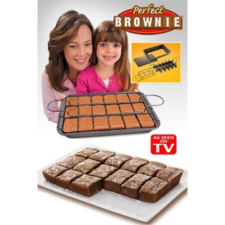 Perfect Brownie pan set ชุดถาดอบบราวนี่ อบขนม รุ่น 18 ช่อง