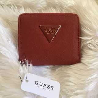 💯 พร้อมส่งรุ่นหายาก! GUESS FACTORY WOMENS ZIP AROUND SHORT WALLET 🍭