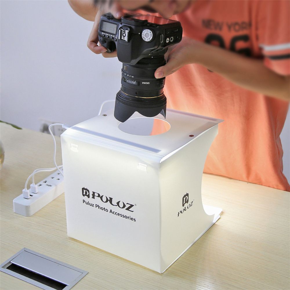 Hot New Shot Box Foldable Mini Studio Background Photo Light Room ...