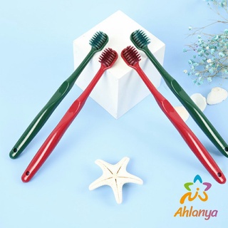 Ahlanya แปรงสีฟันญี่ปุ่น Adult and child soft toothbrush