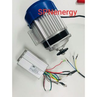 มอเตอร์ดีซีบัสเลส+กล่องควบคุม DC motor brushless มอเตอร์ไร้แปลงถ่าน 24V/ 48V 350W/ 500W/ 750W/ 1500W ขายโดย SPNMenergy