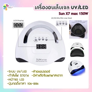 SUNUV Sunx7 Max เครื่องอบเล็บ เตาอบเล็บ 150w UV/LED