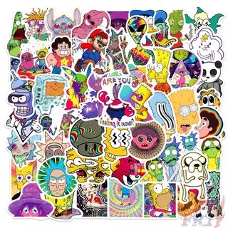 ❉ Classical Anime Cartoon Series 05 KUSO Funny Mixed สติ๊กเกอร์ ❉ 52Pcs/Set Waterproof DIY Decals Doodle สติ๊กเกอร์