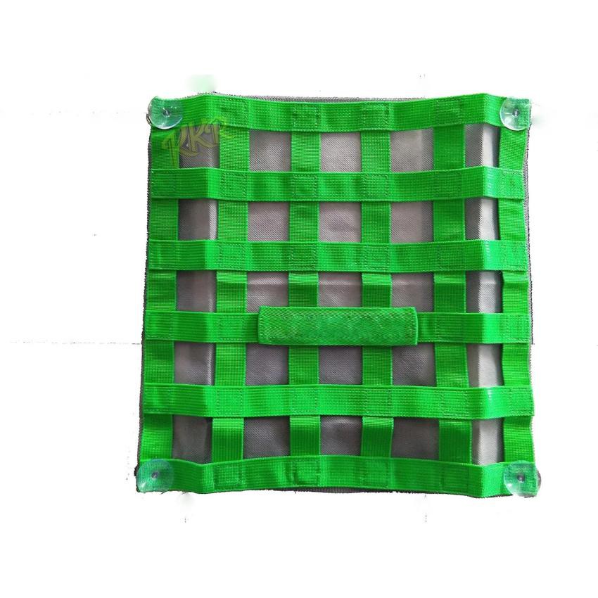 KK Racing บังแดดแต่ง แนว sport green  (คู่หน้า)