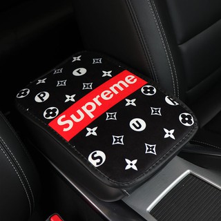 Supreme universal ทุกรุ่นของที่วางแขนกล่องเบาะการ์ตูนกลางที่วางแขนภายในรถ