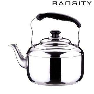 Stainless Steel Whistle Kettle Whistling Hot Water Pot Tea Coffee Maker 4L