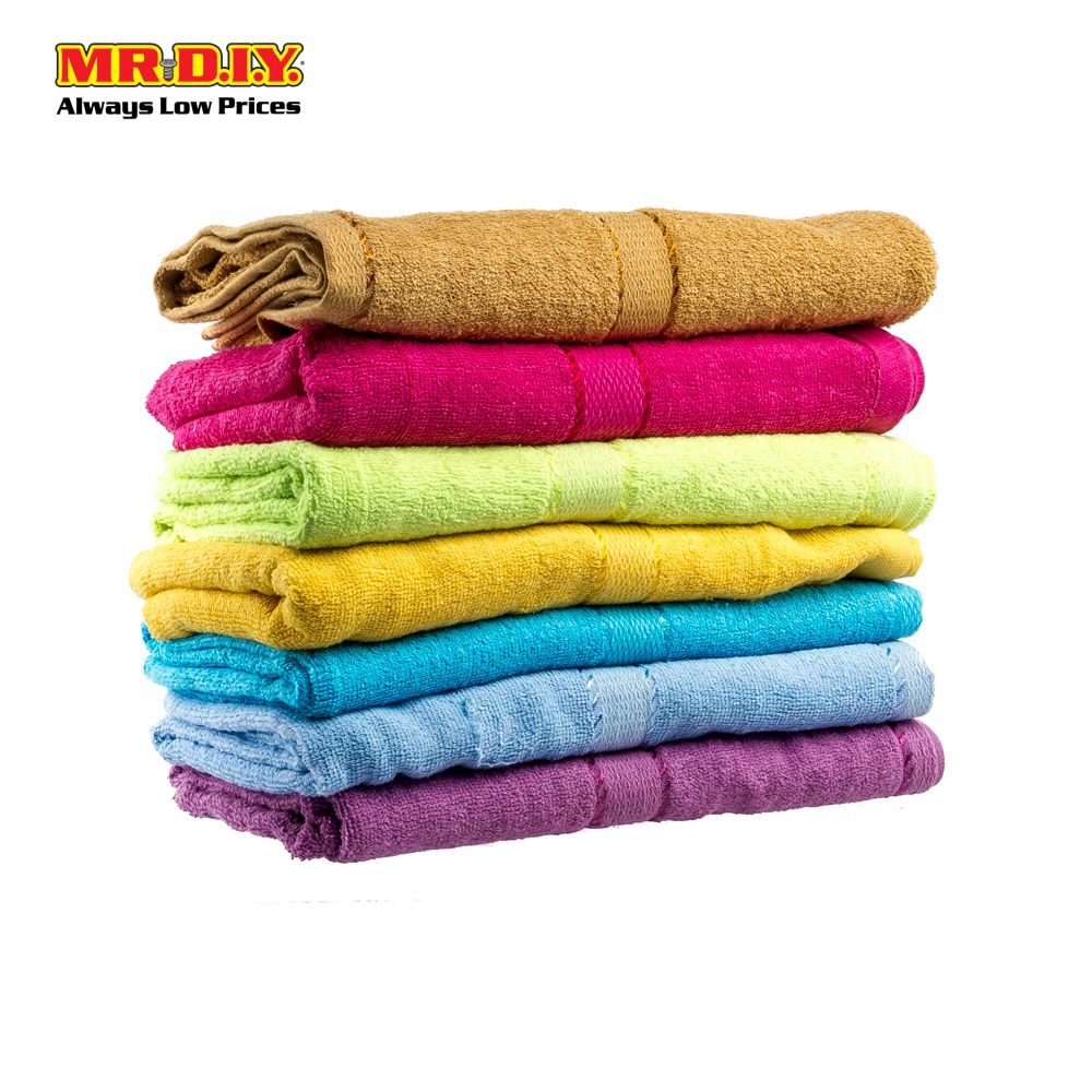 MR.DIY ผ้าเช็ดตัวผ้าฝ้าย (140ซม. x 70ซม.)