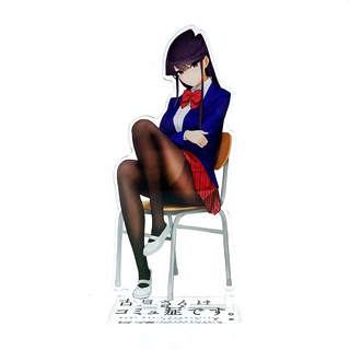 Komi San Wa Comyushou Desu Komi Communicate Shouko Komi โมเดลฟิกเกอร์อะคริลิคขาตั้งสําหรับตกแต่งเค้กเบเกอรี่