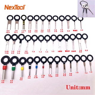 Nextool 41PCS ปลั๊กรถยนต์ Terminal ชุดเครื่องมือถอด Terminal Pin Retractor เข็มหยิบสายรัด Terminal เข็มหยิบ Retractor