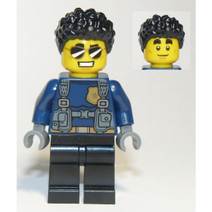 TM* Lego เลโก้ แท้ ใหม่ยังไม่ต่อ Minifigures:City: Police: cty1042 Duke DeTain 60233 60270 60242 403