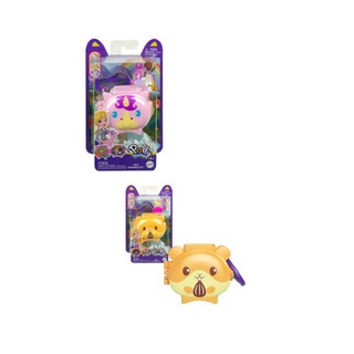 Polly Pocket พอลลี่พ็อกเก็ต กล่องรูปสัตว์พร้อมห่วงคล้องรูปหัวใจคละแบบ รุ่น GYV99