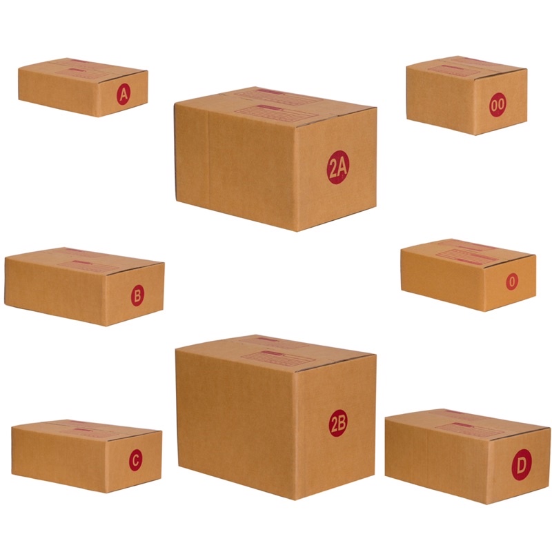 กล่องไปรษณีย์เบอร์ 00,0,A,2A,B,2B,0+4