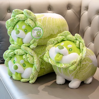 ตุ๊กตา ตุ๊กตาหมา กะหล่ำปลีสุนัข Cabbage Shiba Doll ตุ๊กตากะหล่ำปลีหมา Cabbage Dog Pillow หมอนอิง Cabbage Shap Dog
