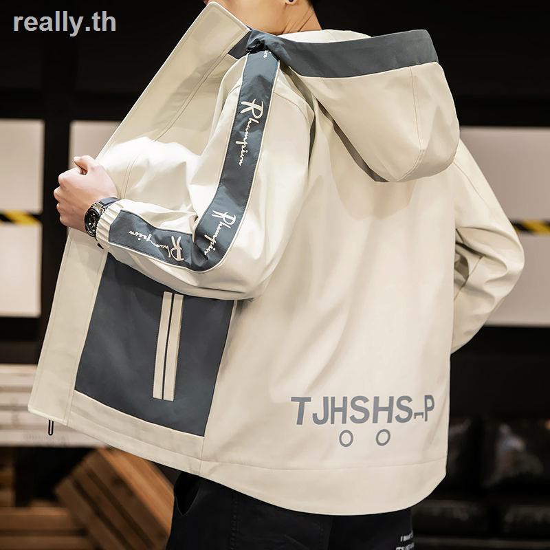 Men s jacket 2020 new spring and autumn male Korean version of the ...