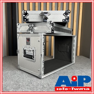 แร็ค COMPACT LA 6U RACK ไม้ผิวอลูมิเนียมสีเงิน ลึก 11นิ้ว LA…