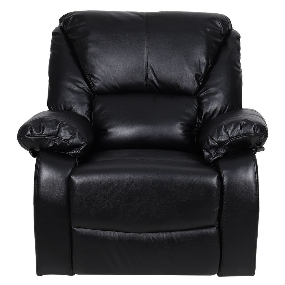 Leisure chair RECLINER FURDINI BARTON SX-8197-1 PU BLACK Living room furniture Home &amp; Furniture เก้าอี้พักผ่อน RECLINER