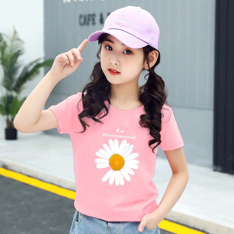 H77เสื้อเด็กแฟชั่ง เสื้อยืดแขนสั่งได้ทังเด็กชายและเด็กหญิง ลายสวยน่ารับ ผ้านุ่นใส่สบายมี7สีให้เลือก - รูปที่ 4