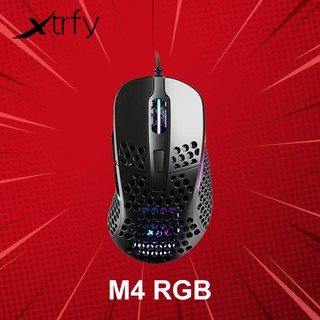 เมาส์เกมมิ่ง Xtrfy รุ่น M4 RGB ประกันศูนย์ 1 ปี