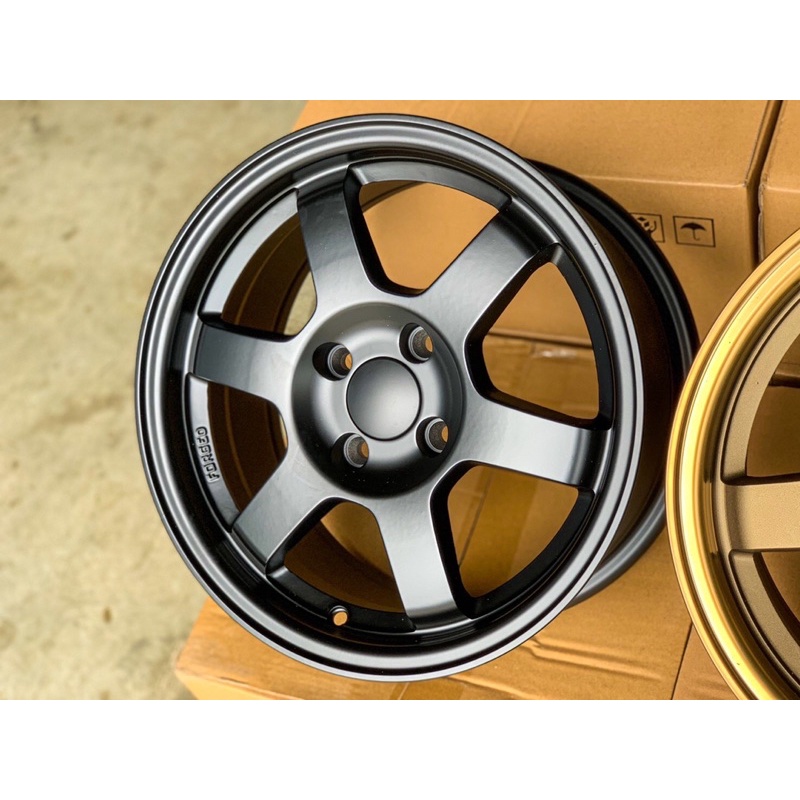 ล้อแม็ก ขอบ 15 TE37 แม็กใหม่ ขอบ15 / ราคาต่อ 4 วง