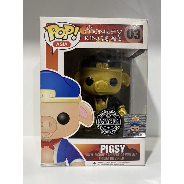 Funko Pop Pigsy (Gold) Monkey King Exclusive #03           .