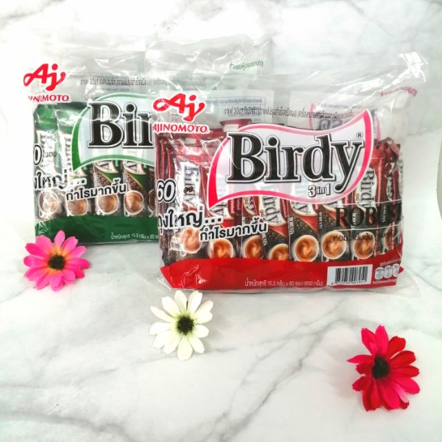 Birdy กาแฟเบอร์ดี้ 3in1 (60 ซอง)​