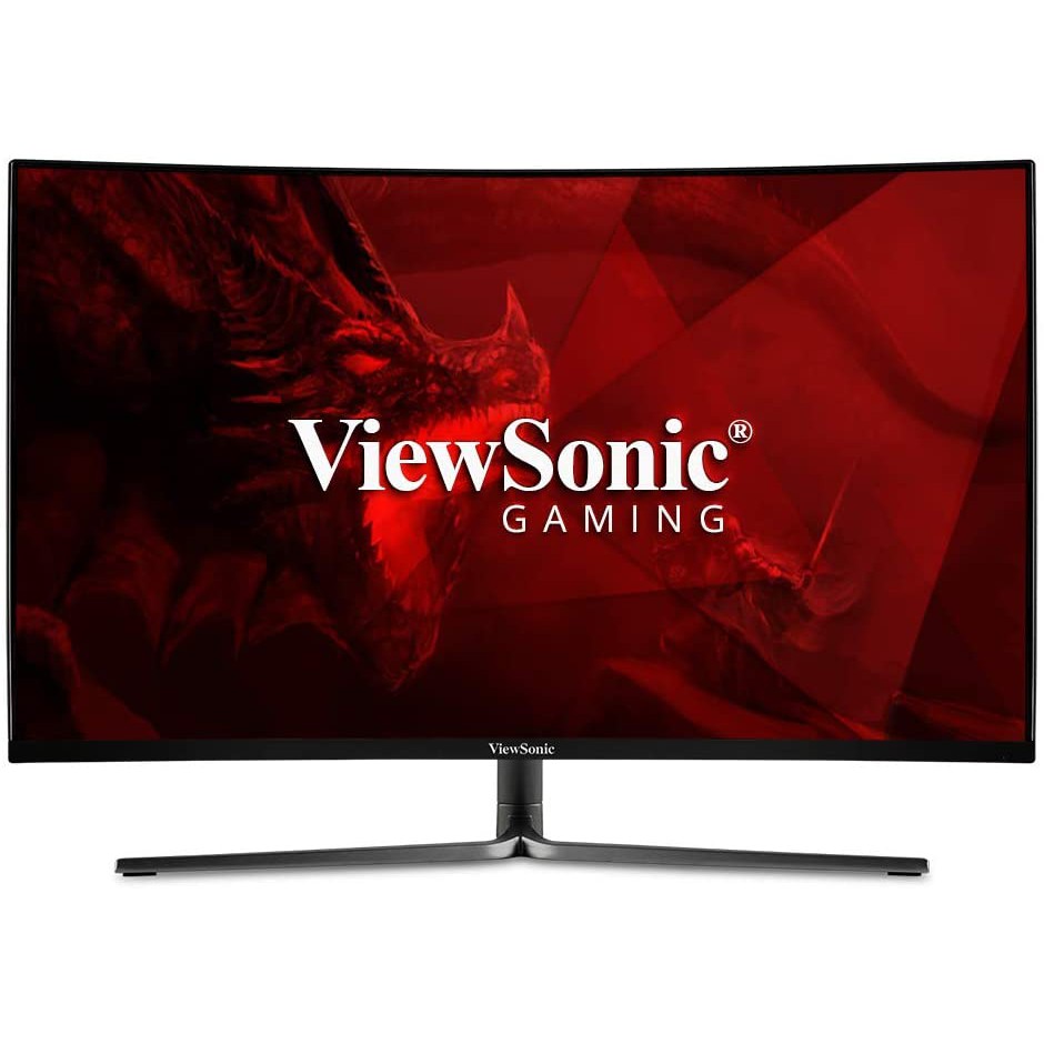 ViewSonic 32" VX3258-PC-MHD 1080p Curved 165Hz 1ms Gaming Monitor FreeSync Premium Eye Care HDMI and