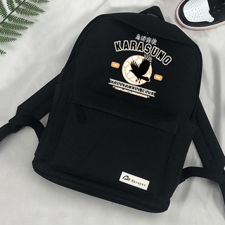 Oya Oya Oya Haikyuu Karasuno mochilas กระเป๋าเป้สะพายหลัง กระเป๋านักเรียน สําหรับผู้หญิง