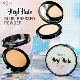 แป้งอัดแข็ง IN2IT Hey! Halo Blur Pressed Powder