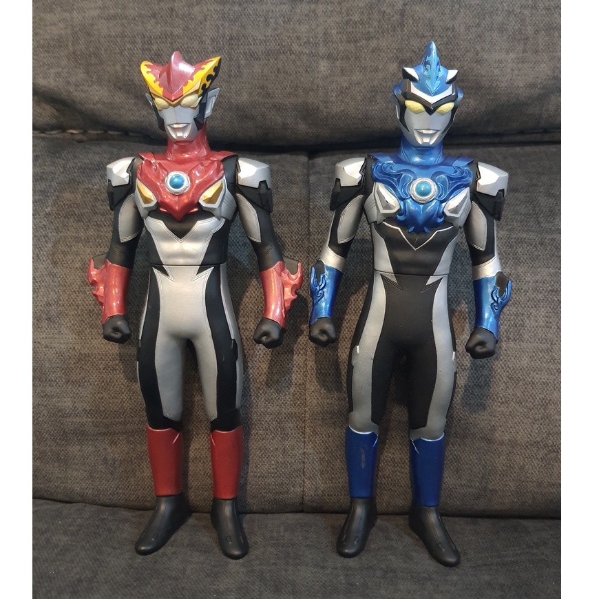Ultra Big Soft Figure Ultraman Rosso and Blu  บิ๊กซอฟ อุลตร้าแมนรอสโซ่ อุลตร้าแมนบลู
