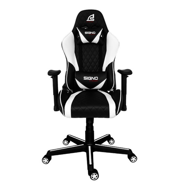 GAMING CHAIR SIGNO  (GC-203BW) (BLACK-WHITE)ประกัน 1ปี