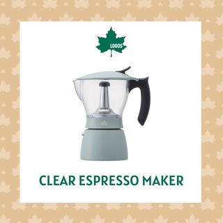 LOGOS เครื่องชงกาแฟเอสเพรสโซ Clear Espresso Maker