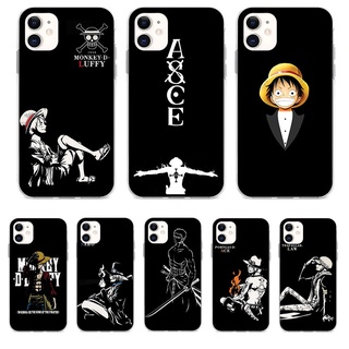 เคสโทรศัพท์มือถือ ซิลิโคน ลาย One Piece สีดํา สําหรับ OPPO A76 A96 A16E A57 2022