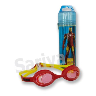 แว่นตาว่ายน้ำเด็ก IRON MAN ลายลิขสิทธิ์แท้ แว่นตาว่ายน้ำเด็กผู้ชาย Swimming Goggles แว่นว่ายน้ำเด็ก แว่นตากันน้ำเด็ก