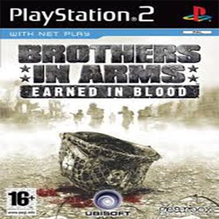 แผ่นเกมส์[PlayStation2]Brothers_in_Arms_Earned_in_Blood (USA)