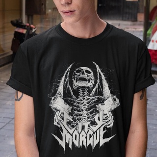 เสื้อยืดโอเวอร์ไซส์เมือง ​​เสื้อยืด พิมพ์ลาย Morgue City Morgue Zillakami เข้ากับทุกการแต่งกาย ของขวัญสุดเท่ ขายดีS-4XL