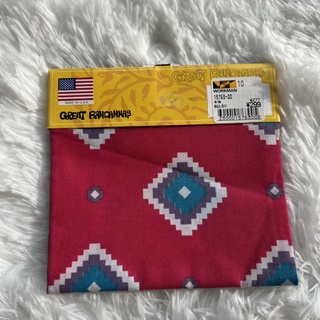 Great Bandanas U.S.A ผ้าเช็ดหน้า วินเทจ โพกผมได้