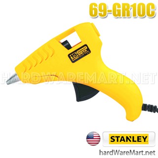 ปืนยิงกาวแท่ง 15w STANLEY glue gun ปลั๊กแบน 69-GR10C  สแตนเลย์