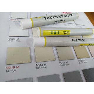 บ้านช่าง ชอล์กเก็บขอบลามิเนต สี 101 สีขาวด้าน