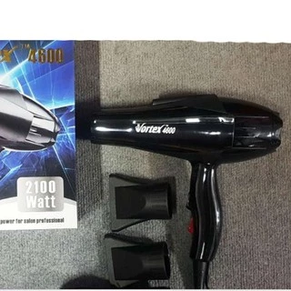 ไดร์เป่าผม Vortex Professional Hair Dryer 2100W รุ่น 4600 วอร์เท็กซ์ น้ำหนักเบา จับกระชับมือ แข็งแรง เสียงเบา เสริมสวย