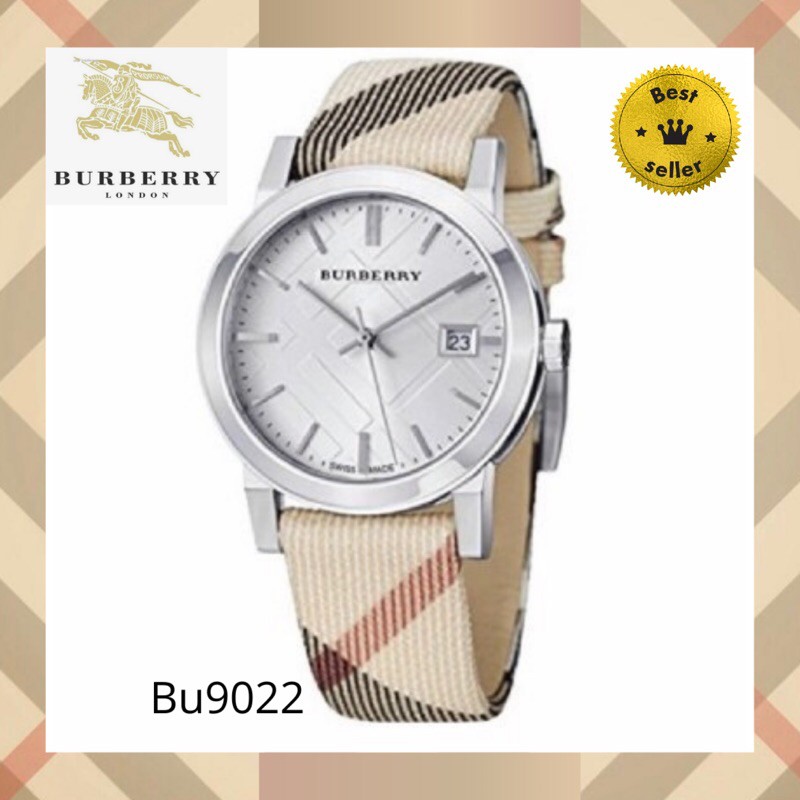 Burberry heritage check strap watch พร้อมส่ง❗️BU9022
