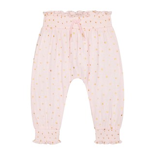 mothercare pink star harem trousers VF138 กางเกงขายาวเด็กผู้หญิง