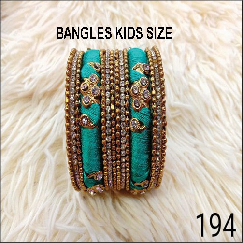 KIDS BANGLES BRACELET KIDS INDIAN DEEPAVALI COLLECTION BOLLYWOOD BANGLES CODE 194