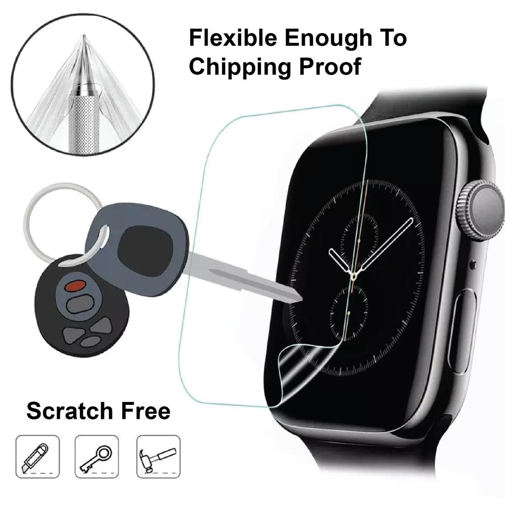 ฟิล์มไฮโดรเจลกันรอยหน้าจอ สําหรับ iWatch Series 10 9 ultra 2 8 6 7 SE 5 4 3 2 For Apple Watch Ultra 49 มม. 38 มม. 41 มม. 42 มม. 45 มม. 44 มม. 46 มม. - รูปที่ 2