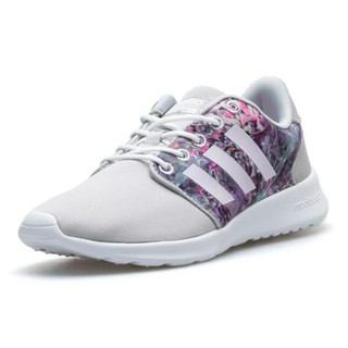 ADIDAS รองเท้าผ้าใบหญิง CLOUDFOAM QT RACER สี Light Orchid / Cloud White