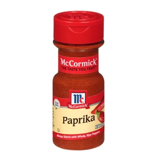 🔥แนะนำ!! แม็คคอร์มิค ปาปริก้าป่น 60 กรัม Mccormick Paprika Powder 60g.