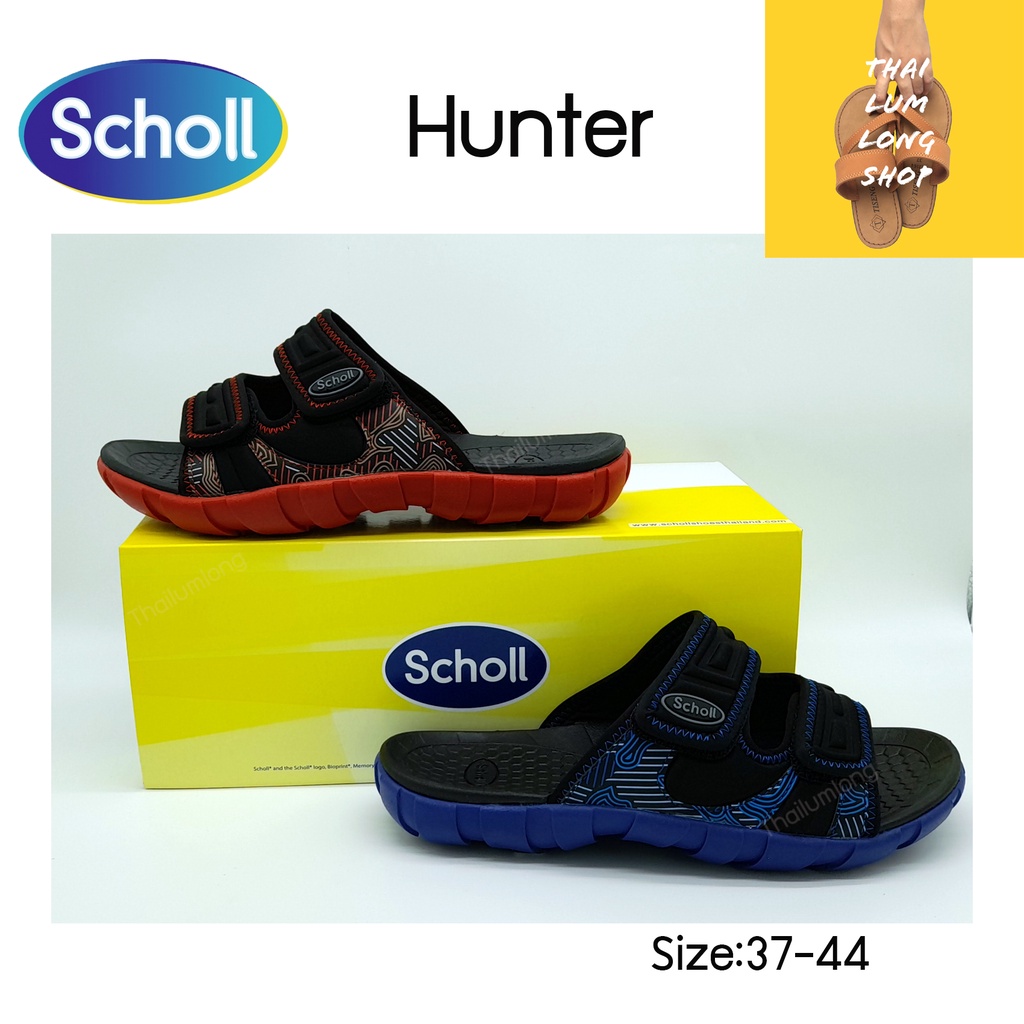 Scholl Hunter รหัส 1U-2684 รองเท้าแตะชาย หญิง เพื่อสุขภาพ เทคโนโลยี คอมฟอร์ท แซนเดิล